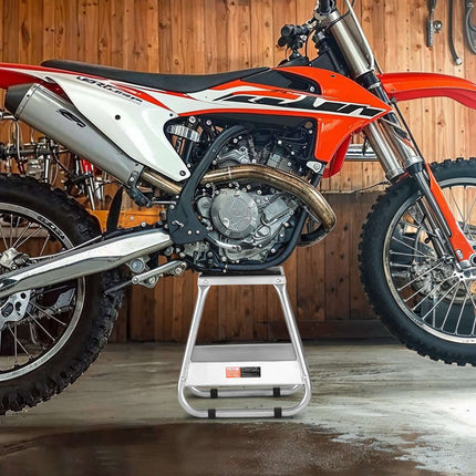Dirt Bike Stand – 1100 lb Steel Lift, 16 in Non-Slip