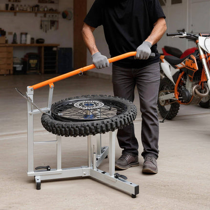 Dirt Bike Tire Changer Kit, 16-21 In, Bead Breaker