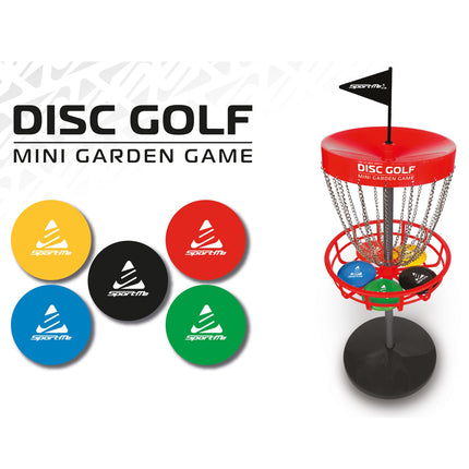 Sada disc golf s košem
