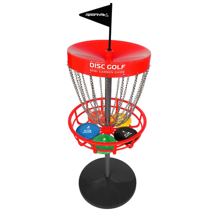Sada disc golf s košem