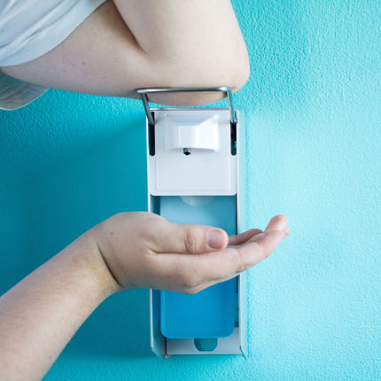 Desinfectiemiddel- en zeepdispenser, wandmontage, 500 ml