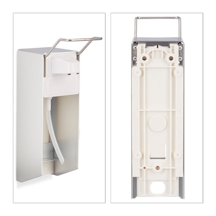 Desinfectiemiddel- en zeepdispenser, wandmontage, 500 ml