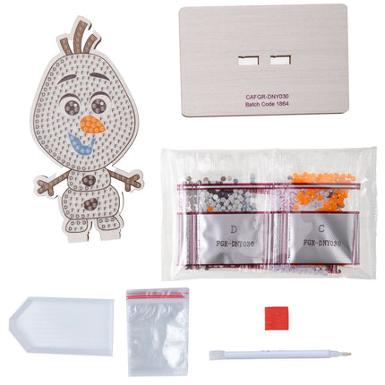 Disney Frozen výtvarná sada s krystaly Olaf
