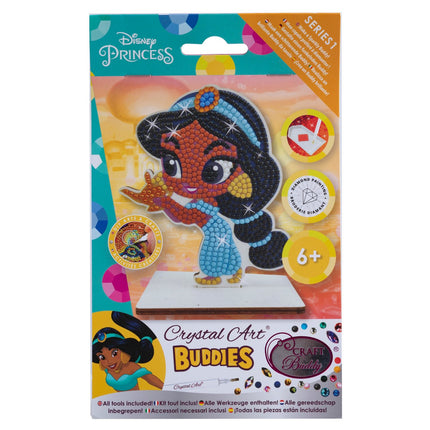 Disney Princess výtvarná sada s krystaly, Jasmína