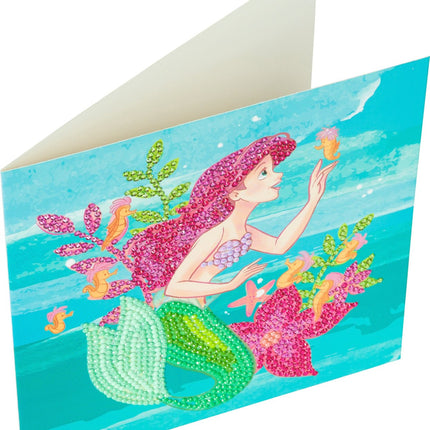 Disney Princess Crystal Art karta Ariel