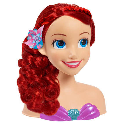 Disney Princess Malá mořská víla - česací hlava Ariel s 18 doplňky