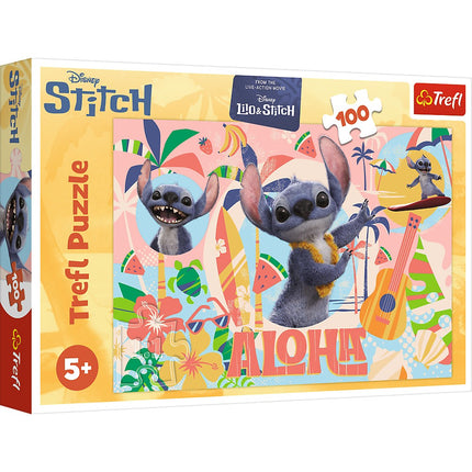 Disney Stitch puzzle, 100 dílků se Stitchem a přáteli