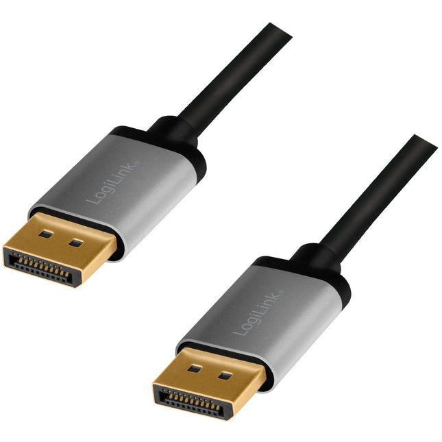 Kabel DisplayPort 4K/60Hz hliník 1m