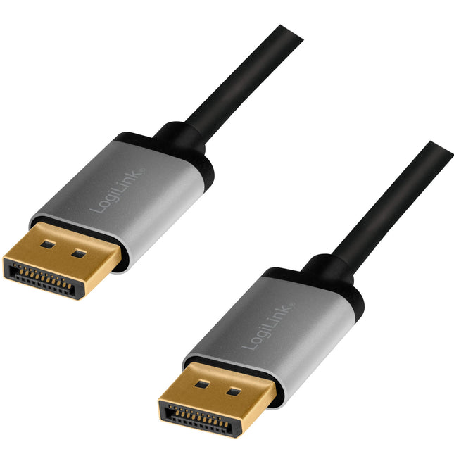 Kabel DisplayPort 4K/60Hz hliník 2m