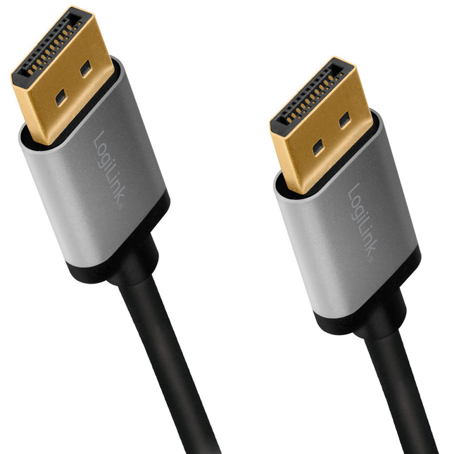 Kabel DisplayPort 4K/60Hz hliník 2m
