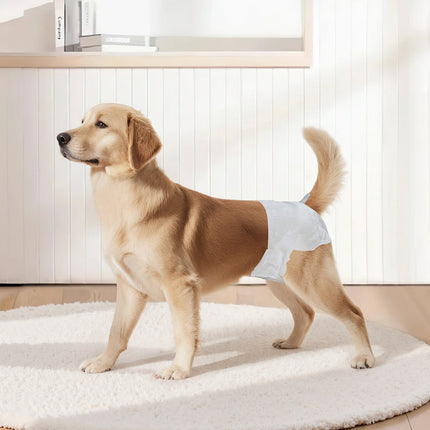 Disposable Female Dog Diapers, M, 96 Count, Leakproof