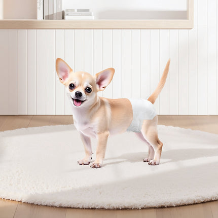 Disposable Female Dog Diapers XS, 96 Count, Leak-Proof