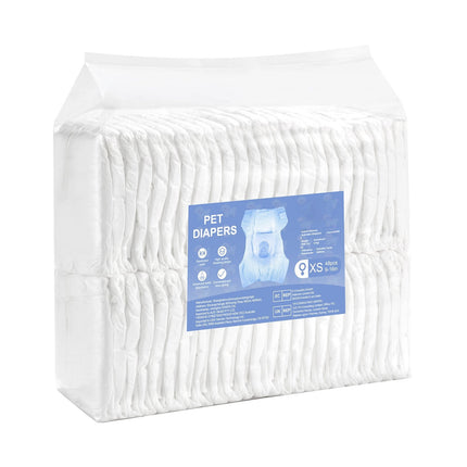 Disposable Female Dog Diapers XS, 96 Count, Leak-Proof