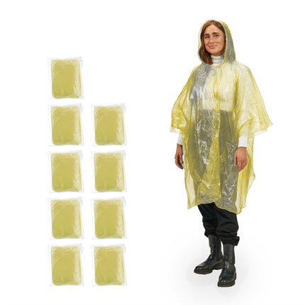 Jednorázová pláštěnka sada 10 ks