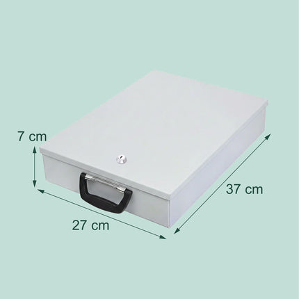 Dokumentensafe mit Schloss – A4-Format, Metallgehäuse