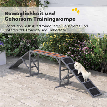 Dog Agility Ramp, Non-Slip, 35 Incline, 40kg Capacity