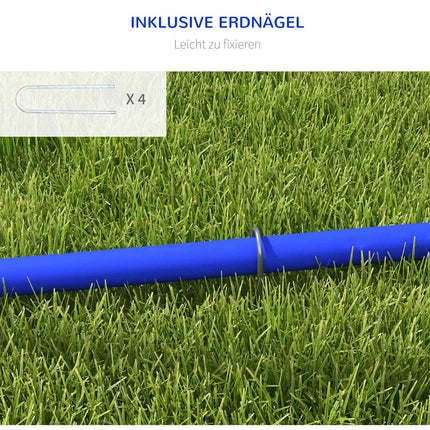 Agility sada pro psy s přenosným obalem, 4 oblouky, žlutá