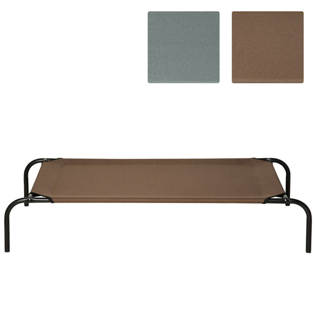 Hunde- und Katzenbett für draußen mit Ersatzbezug, 110x68x20 cm