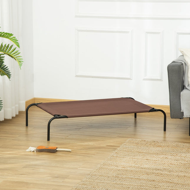 Hunde- und Katzenbett für draußen mit Ersatzbezug, 110x68x20 cm