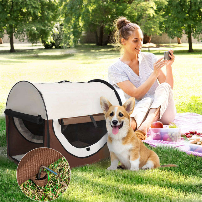 Foldable dog transport box, XXL, several colors and sizes