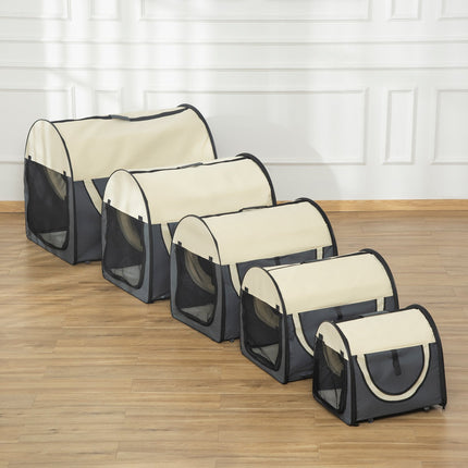 Dog box, foldable transport box with cushion, waterproof