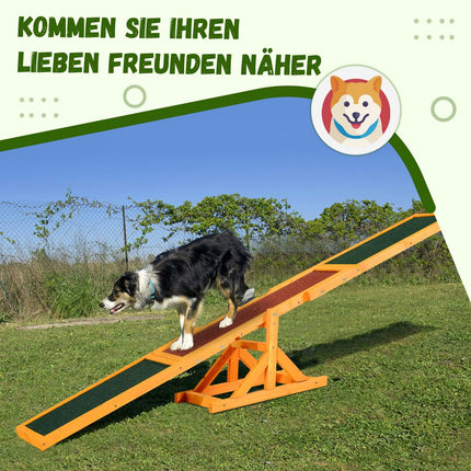 Agility houpačka pro psy - 180 x 30 x 30 cm, venkovní trénink