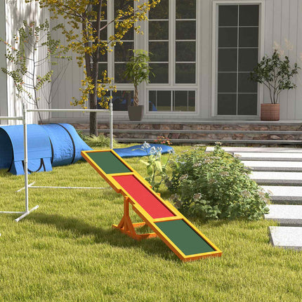 Agility houpačka pro psy - 180 x 30 x 30 cm, venkovní trénink