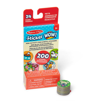 Dog Sticker Refill Pack for Creative Play, 100+ Stickers