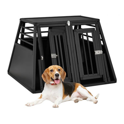 Přepravní box pro psy do auta s přepážkou
