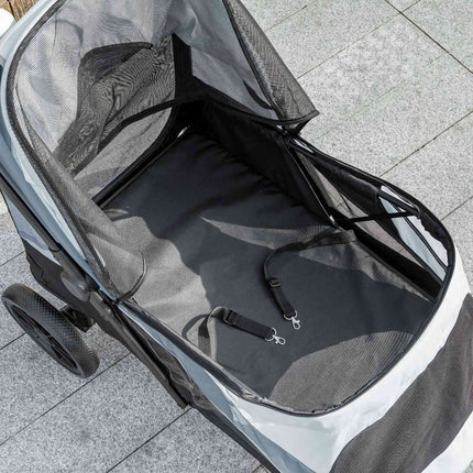 Skládací kočárek pro velké psy a kočky, do 30 kg