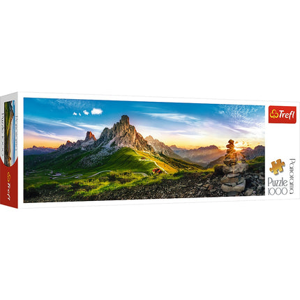 Panoramatické puzzle Dolomity 1000 dílků pro dospělé i děti