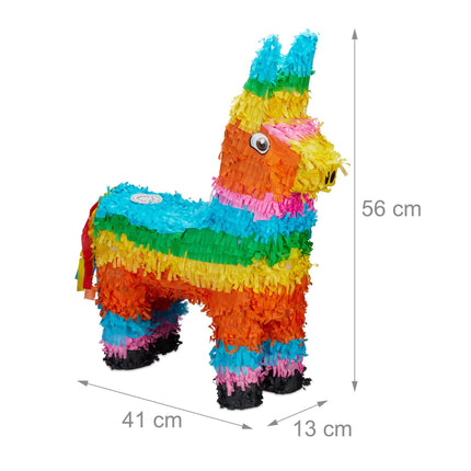 Donkey Piñata Set with Bat and Mask for Parties