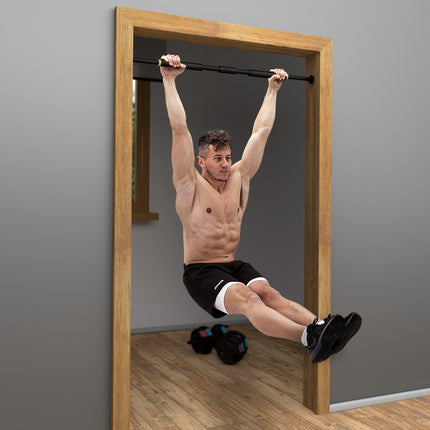 Hrazda do dveří, nastavitelná 90-130 cm, vybavení pro domácí posilování