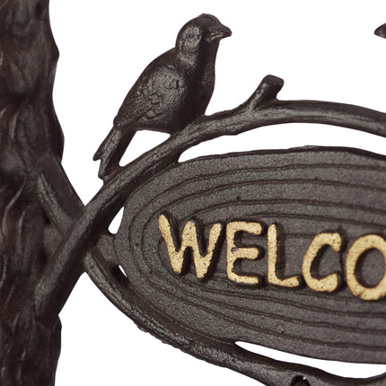 Domovní zvonek litinový WELCOME
