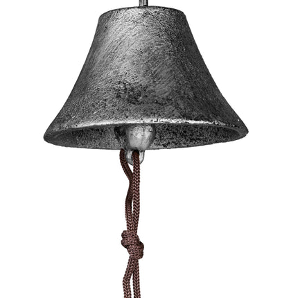 Domovní zvonek litinový „Key“ stříbrný