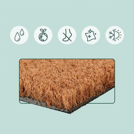 Doormat – Coconut Fiber, Non-Slip, Indoor/Outdoor Use
