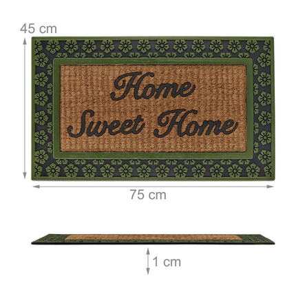 Rohožka „Home Sweet Home“ guma a kokos