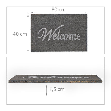 Rohožka "Welcome" z kokosového vlákna