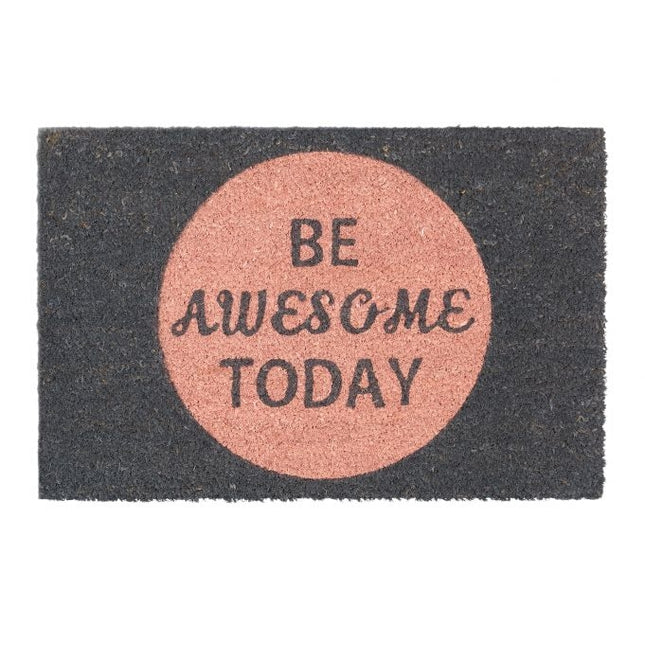 Rohožka z kokosového vlákna „Be awesome today“