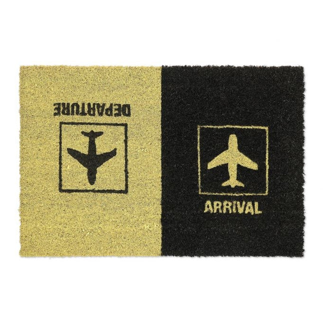 Rohožka z kokosového vlákna "Departure/Arrival"