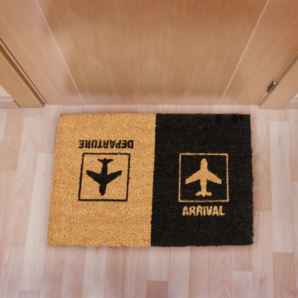 Rohožka z kokosového vlákna "Departure/Arrival"