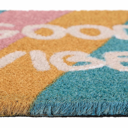 Rohožka z kokosového vlákna „Good vibes“