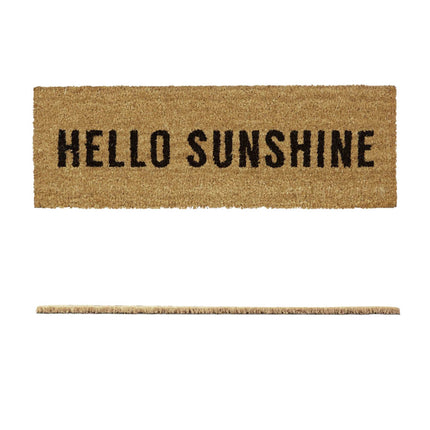 Rohožka z kokosového vlákna „Hello Sunshine“