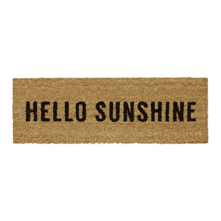 Rohožka z kokosového vlákna „Hello Sunshine“