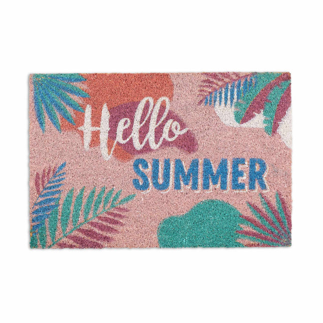Rohožka z kokosového vlákna „Hello summer“