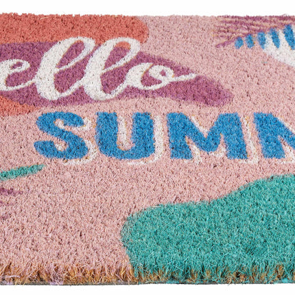Rohožka z kokosového vlákna „Hello summer“