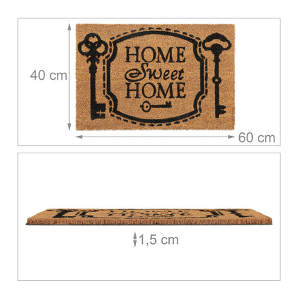 Rohožka z kokosového vlákna „Home Sweet Home“