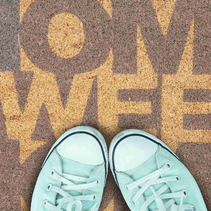 Rohožka z kokosového vlákna „Home Sweet Home“
