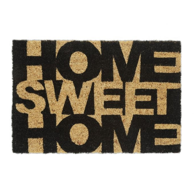 Deurmat van kokosvezel "Home Sweet Home"