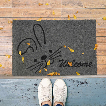 Rohožka z kokosového vlákna „Welcome“
